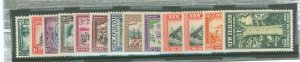 New Zealand #229-241v Unused Single (Complete Set)