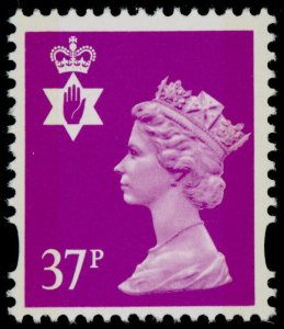 Great Britain - Northern Ireland NIMH62 MNH Queen Elizabeth Machin Head