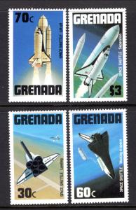 Grenada 1073-1076 Space Shuttle MNH VF