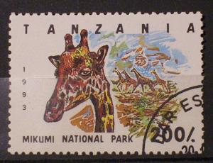 Tanzania Scott #1190 used