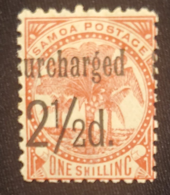 Samoa 26, Cat. value - $12.00, 1898, MHOG