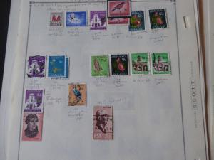 South Africa Classic Stamp Collection on Album Pages