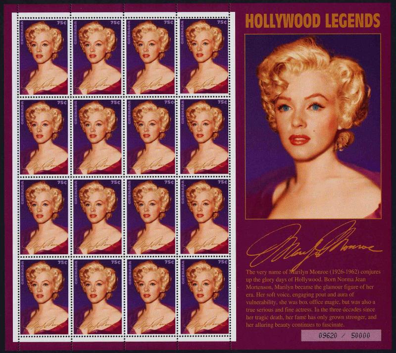 Grenada 2468 sheet MNH Marilyn Monroe