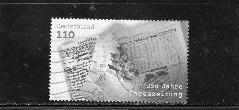 Germany 2000 German Newspapers used