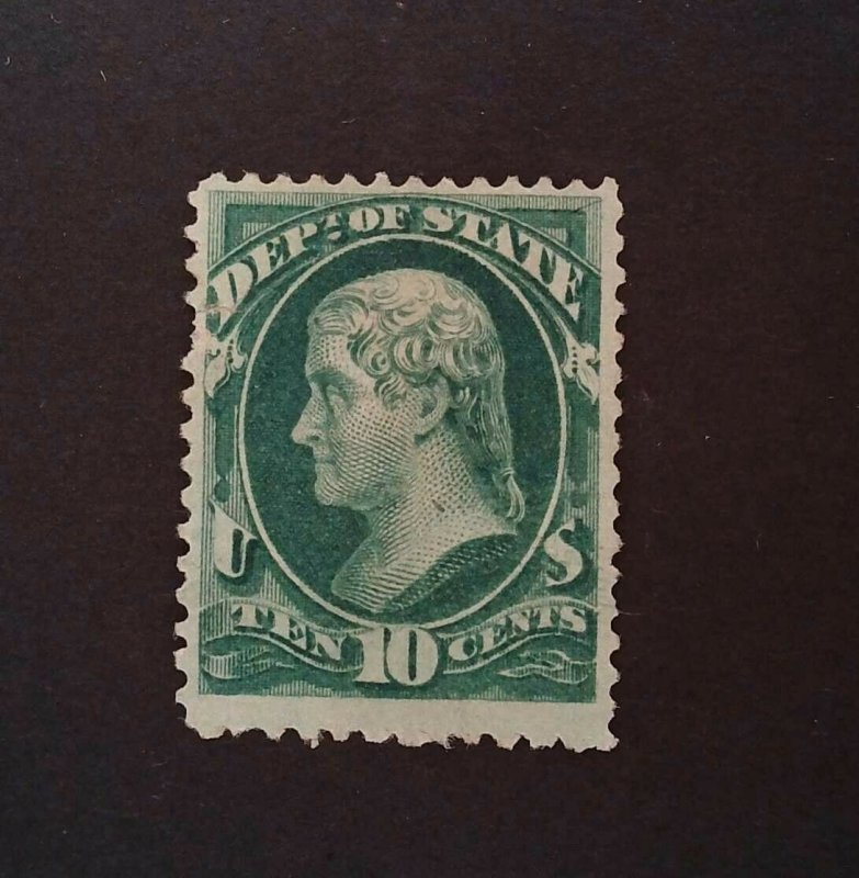 GP GOLDPATH US STAMP SC# 062 UNUSED FINE VF, NO GUM CAT $110 _GP_02