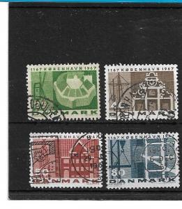 Denmark  Scott#  432-5  Used
