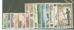 Papua New Guinea #122-136  Single (Complete Set)