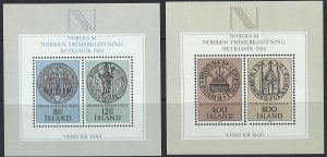 Iceland Scott  564 Mini Sheets MNH