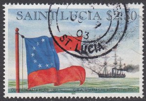 St. Lucia 1057 Used CV $2.50