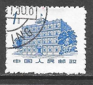 China (PRC) 647: 1f Building, Nanchang, used, F-VF