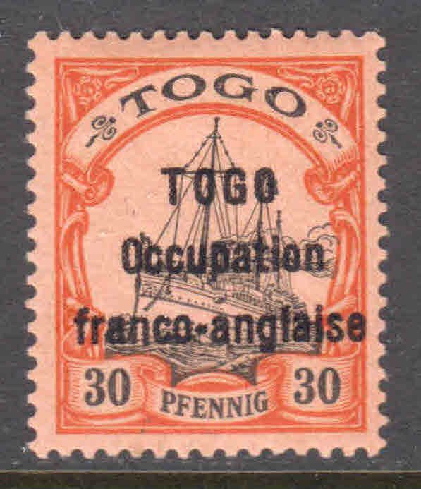 GERMANY TOGO 169 OG LH F-VF BEAUTIFUL GUM $15,000 SCV