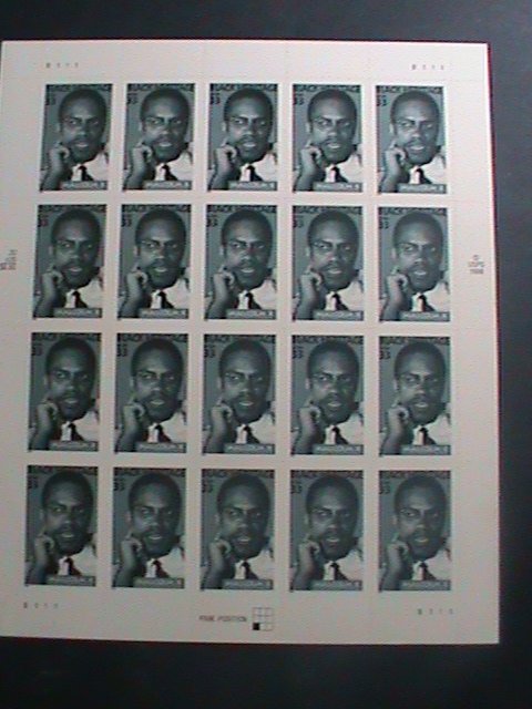 ​UNITED STATES-1999 SC#3273 MALCOLM X -MNH FULL SHEET VERY FINE