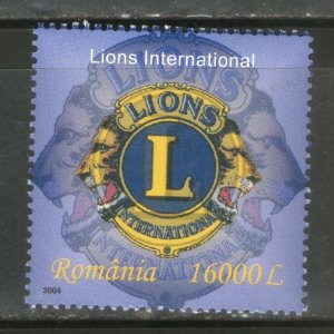 Romania 2004 Lion's club 1v Sc 4686 MNH # 34