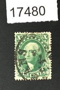 MOMEN: US STAMPS # 32 USED $190 LOT #17480
