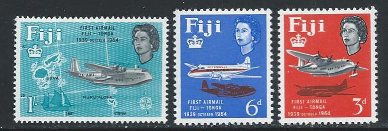 FIJI SC# 208-10 VF MNH 1964