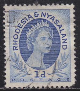 Rhodesia & Nyasaland 142 Queen Elizabeth II 1954