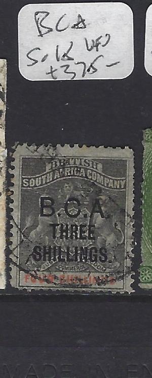 BRITISH CENTRAL AFRICA  (P0209B)  3/-  SURCH BCA  SG 18  VFU