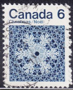 Canada 554 USED 1971 Snowflakes