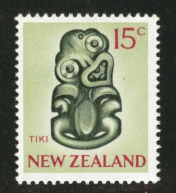 New Zealand Scott 395 MNH** 1968 TIKI stamp