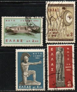 Greece Sc #735-738 Used