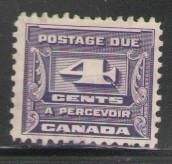 Canada Sc J13 1933 5 c postage due stamp used