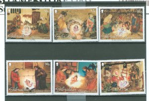 Gibraltar #918-923  Single (Complete Set)