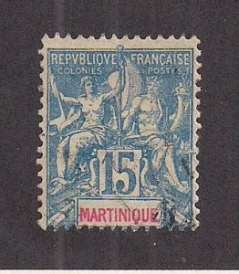 MARTINIQUE SC# 40  AVF/U