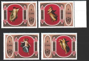 Cuba. 1973. 1898-1901. 100 years of the world meteorological organization. MNH.