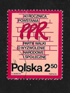 Poland 1982 - U - Scott #2501