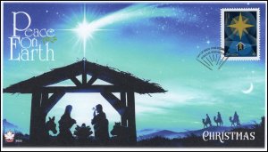 CA22-059, 2022, Christmas, First Day of Issue, Pictorial Postmark, Star City SK