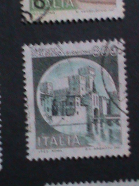 ​ITALIY-1980 VERY OLD ITALY FAMOUS CAST;ES USED STAMPS LARGE SETVERY FINE WE S