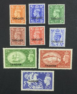 MOMEN: MOROCCO AGENCIES SG #280-288 MINT OG H/3NH(3 TOP) £70++ LOT #226252-5400