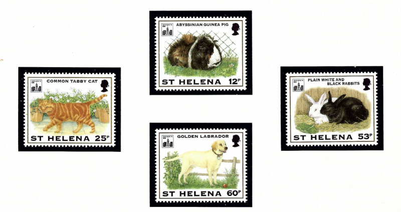 St Helena 619-22 MNH 1994 Pets