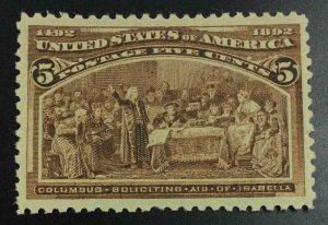 MOMEN: US STAMPS #234 MINT OG NH VF/XF LOT #74153*