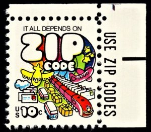 US 1511 MNH VF 10 Cent Zip Code Theme