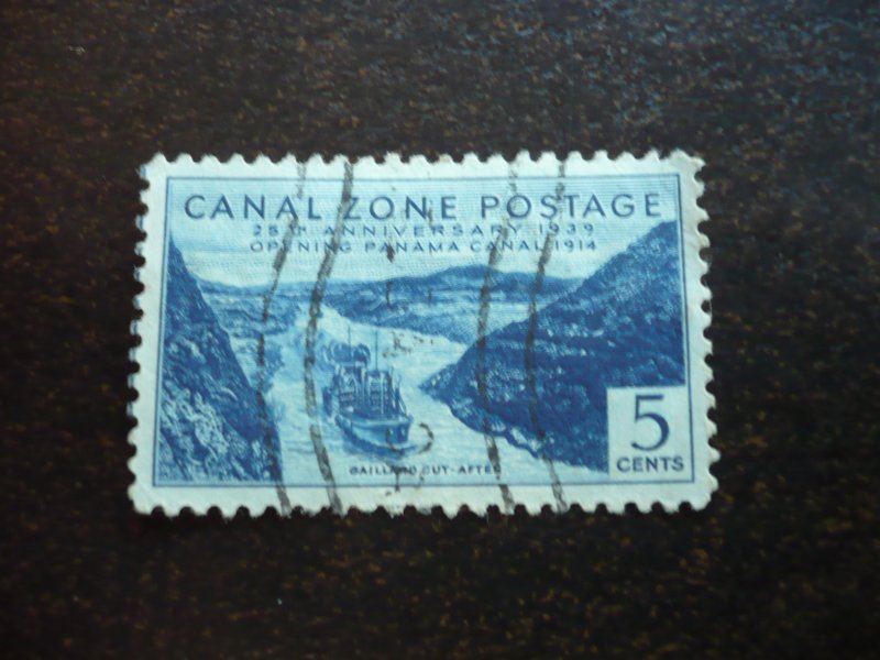 Stamps - Canal Zone - Scott# 123 - Used Single Stamp