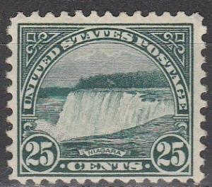 US #568 F-VF Unused CV $15.00 (A2281)