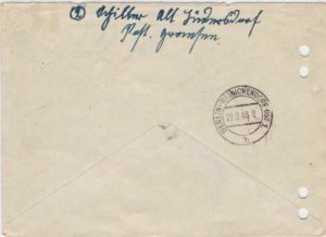 Germany Soviet Zone 1948 Gransee to Berlin  stamps cover  R20747