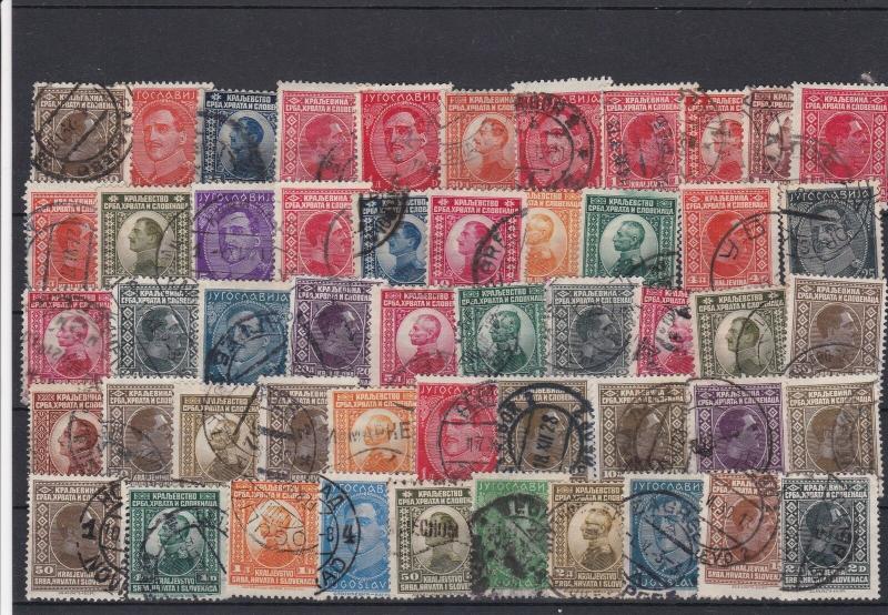 Yugoslavia 1921-31 Used Stamps Some have Cancels Ref 29655