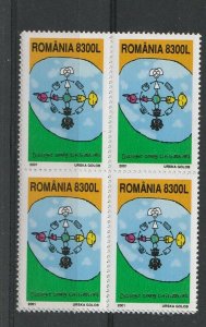 Romania STAMPS 2001 COMMUNICATION Civilisations MNH BLOCK WORLD PC PHONE