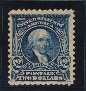 U.S. 312 MINT NH F-VF $2 MADISON