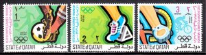 Qatar - Scott #303//305 - MNH - Short set - SCV $2.40