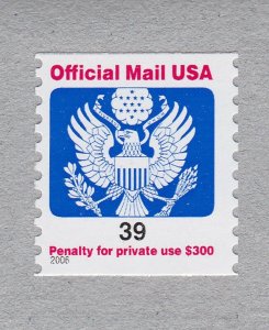 Official 39c US #O160 Single MNH F-VF