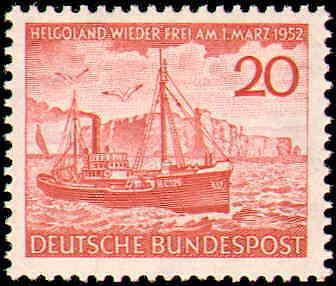 1952 Germany #690, Complete Set, Never Hinged