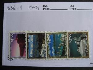 NEW ZEALAND scenic views set Sc 1636-9 MNH