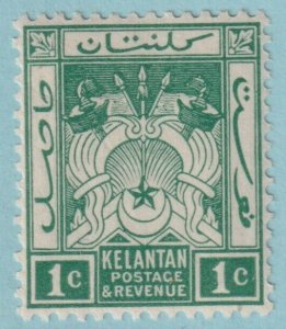 MALAYA - KELANTAN 1 MINT HINGED OG*  NO FAULTS VERY FINE! - ZZM