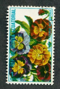 Equatorial Guinea Flower used CTO single