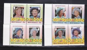 Montserrat 558-561 Set MNH Queen Mother (D)