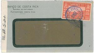 FOOTBALL -  POSTAL HISTORY - COSTA RICA: CENSORED COVER 1942