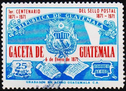 Guatemala.1971 25c  S.G.899 Fine Used